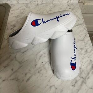 New Champion flip flops.